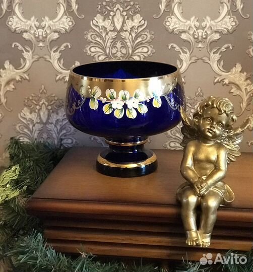 Ваза для конфет и фруктов Богемия