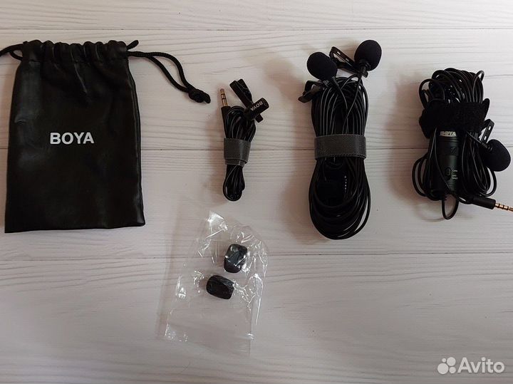 Петличные микрофоны Boya