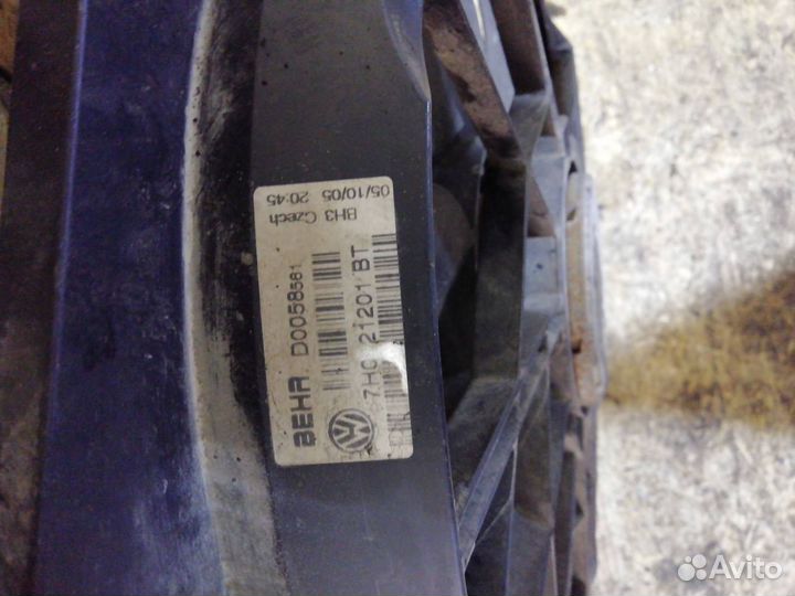 Вентилятор охлаждения Volkswagen Transporter T5