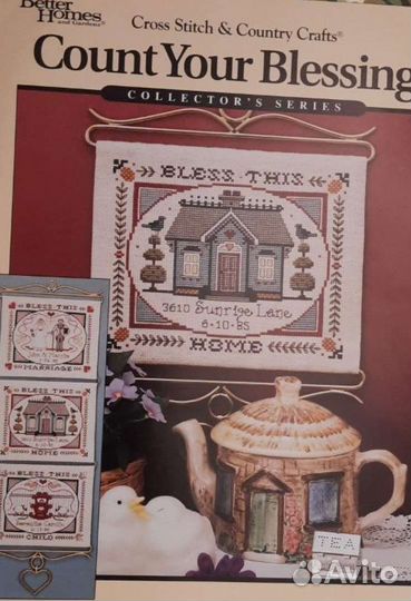 Схема набор для вышивания usa better hommes 1992г