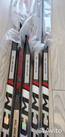 Клюшки CCM jetspeed ft 6 и 5 pro jr yth