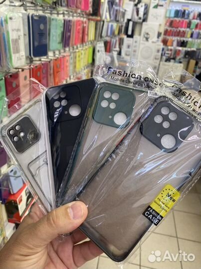 Чехлы, стекла Xiaomi Redmi 10C на бульваре)