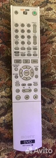 Пульт ду Sony