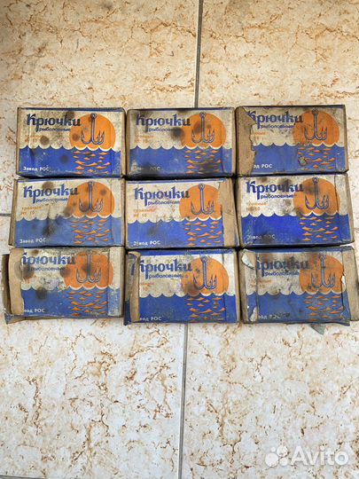 Тройные рыболовные крючки СССР