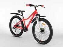 Велосипед sitis daisy 26" 7sp (2024) Red-White-Yel