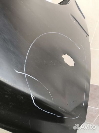 Крыло правое hyundai accent вмятина