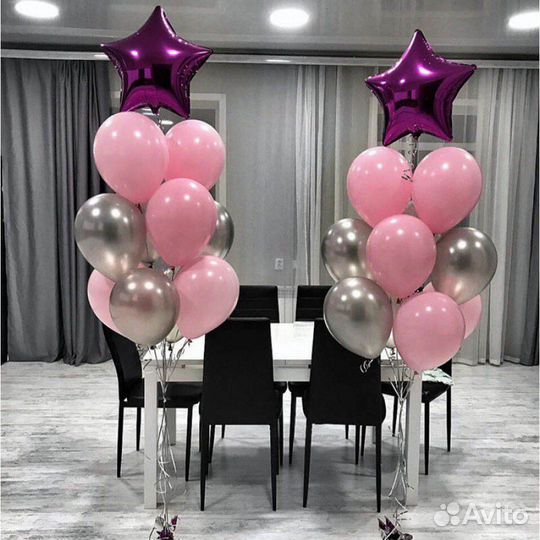 Воздушные шары, шары с гелием