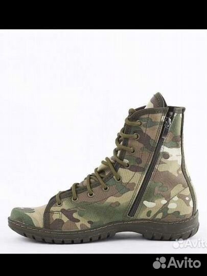 Летние берцы для жаркого климата мультикам/мох