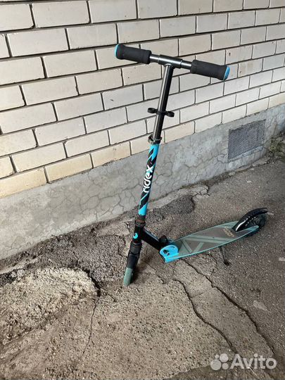 Самокат ridex Delta 180 мм голубой