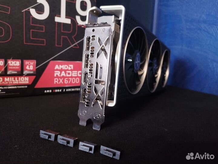 Видеокарта RX 6700 XT 12 Gb XFX Speedster Qick319