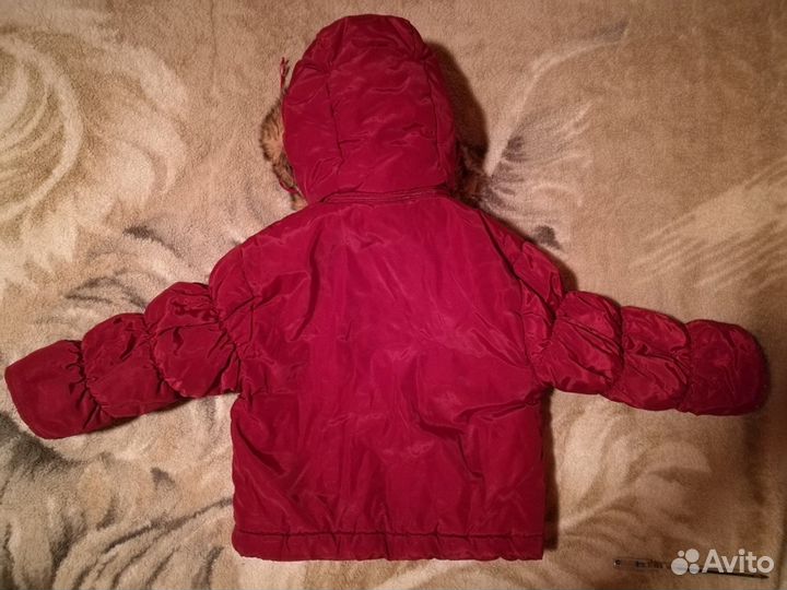 Костюм зимний для девочки рост 92-98 см