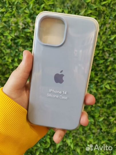 Silicone Case iPhone 14 (Gray)