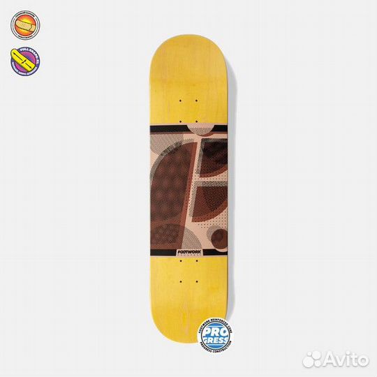Дека Footwork progress fury black 8.25 x 32.25