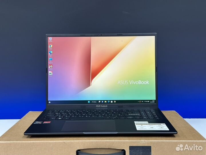 Asus VivoBook 16 IPS Ryzen 7 7th 16G озу SSD512g