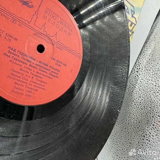 Винил виниловая пластинка над гудзоном вилли Т