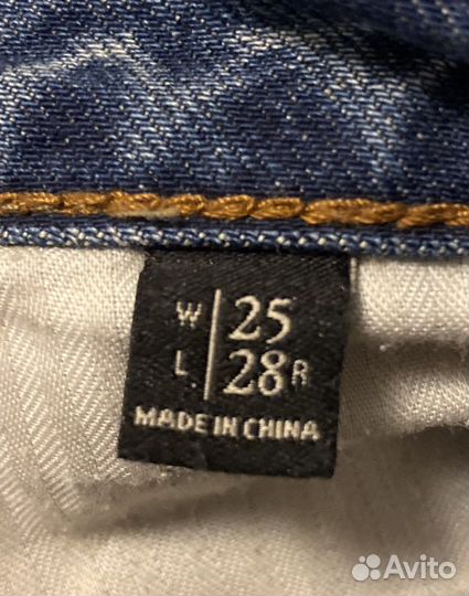 Джинсы прямые Abercrombie