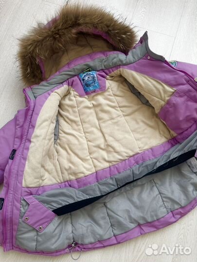 Костюм зимний 134 размер на девочку