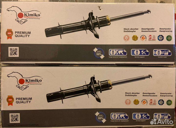 Передняя стойка на Geely Emgrand FE 1