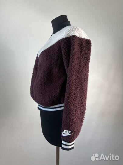 Кофта бомбер винтаж nike S 44 размер