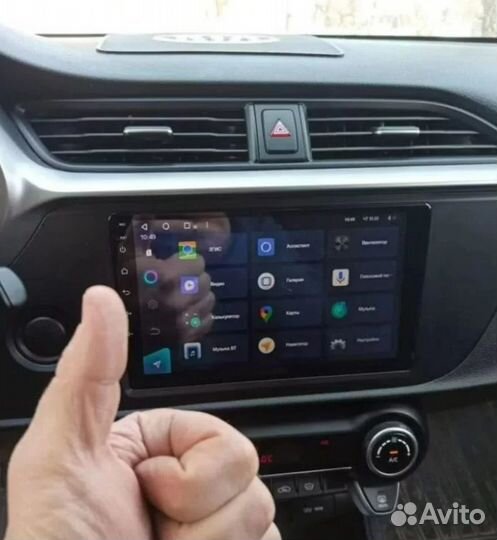 Магнитола Kia Rio 4 Рестайлинг от 2020 Android