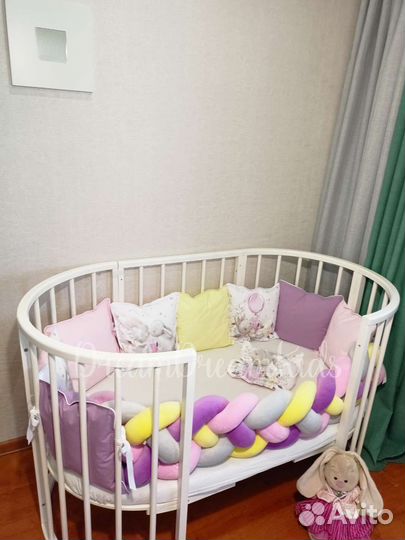 Бортики в кроватку