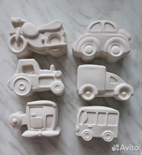 Гипсовые фигуры для раскрашивания