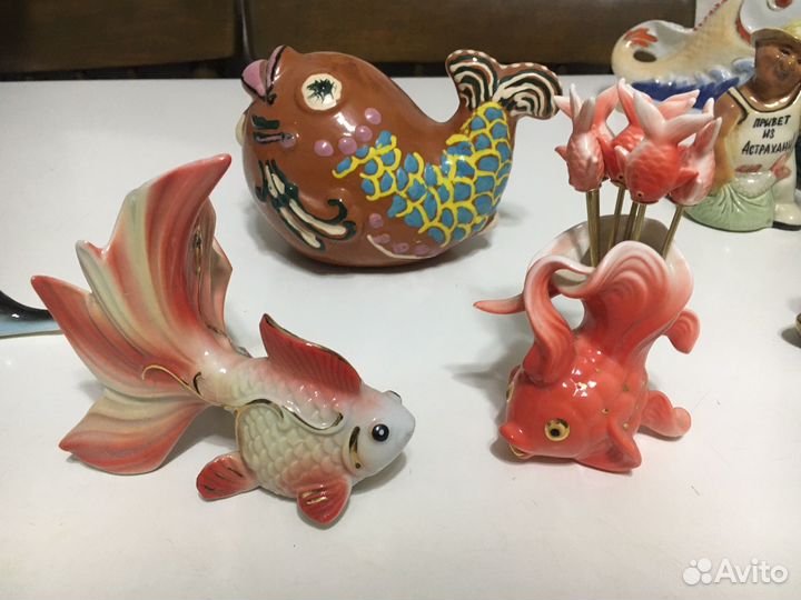 Статуэтки, штофы разные времен союза