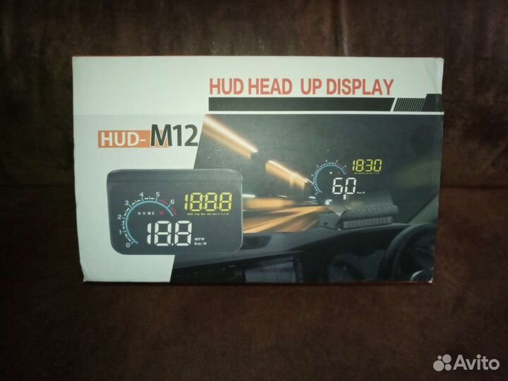 Проектор скорости на лобовое стекло