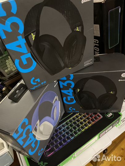 Новые наушники Logitech g435