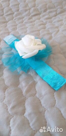 Браслеты-бутаньерки для подружек невесты