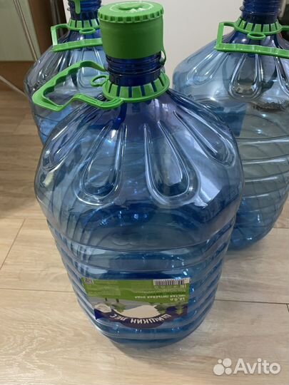 Бутыль 19 литров комплект 5шт