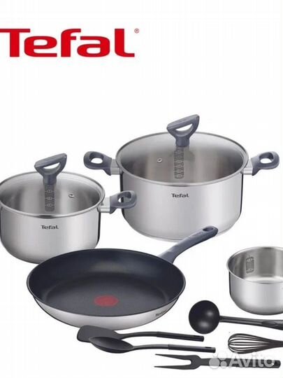 Набор посуды Tefal Daily Cook для всех плит 9 пред