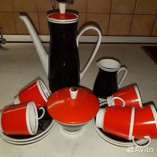 Кофейные сервизы ГДР, Югославии и прочее