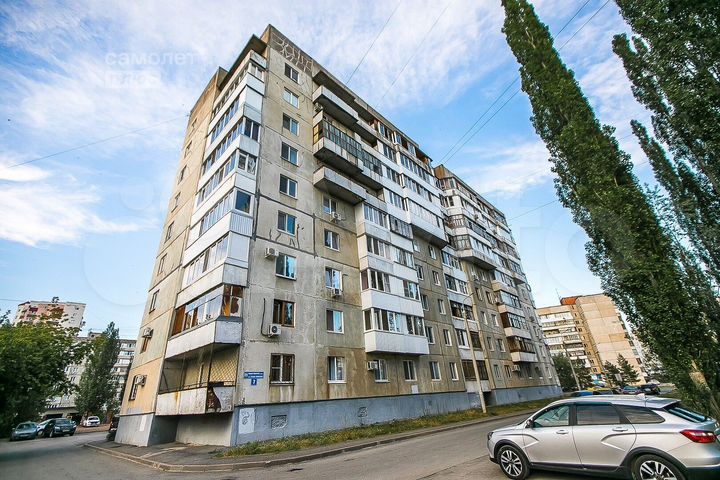 3-к. квартира, 76,1 м², 2/9 эт.
