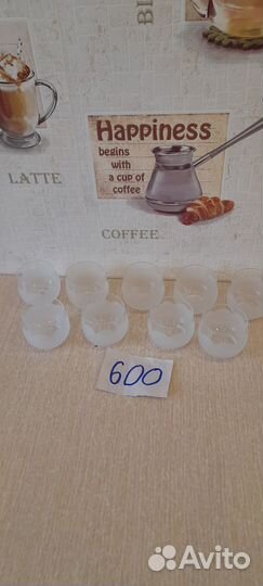 Хрусталь фужеры, бокалы, рюмки