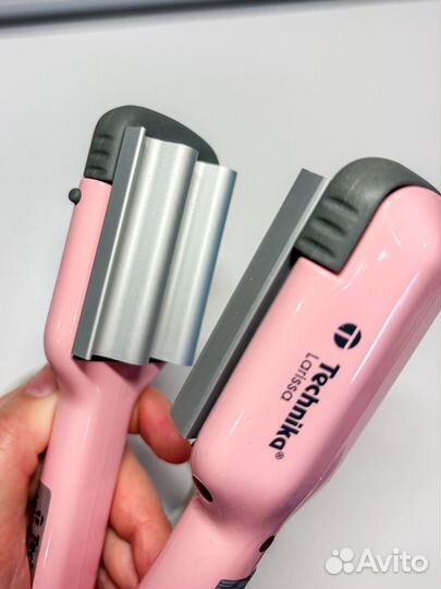 Стайлер для волос 2 в 1: выпрямления и гофре