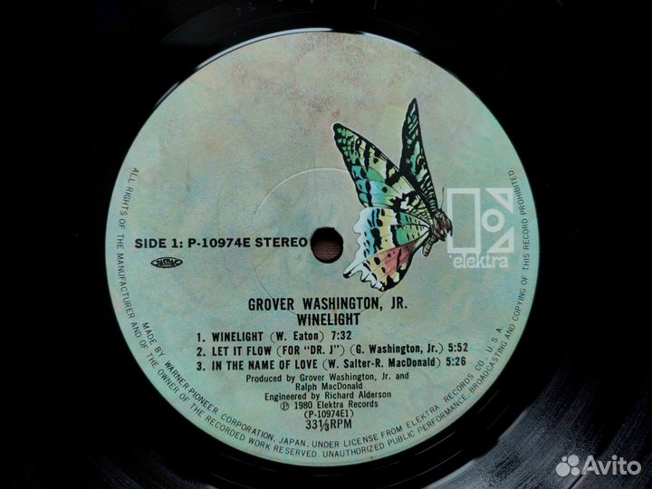 Grover Washington, Jr. – Winelight – Japan 1980 #9
