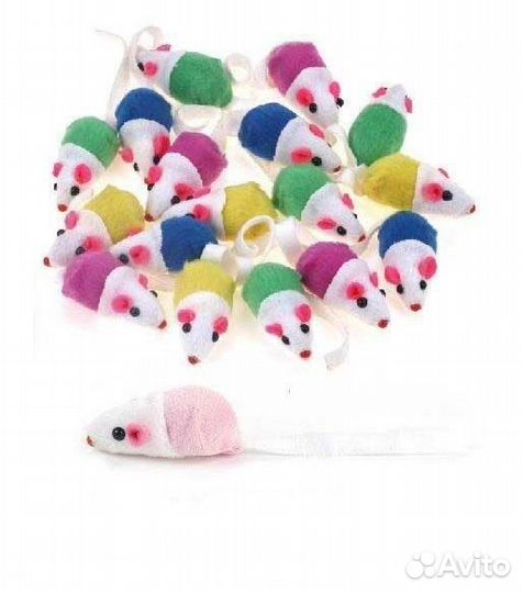 Игрушка для кошек Чистый котик Мышь в ассортименте