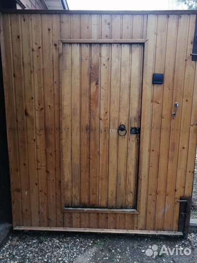 Ворота гаражные бу