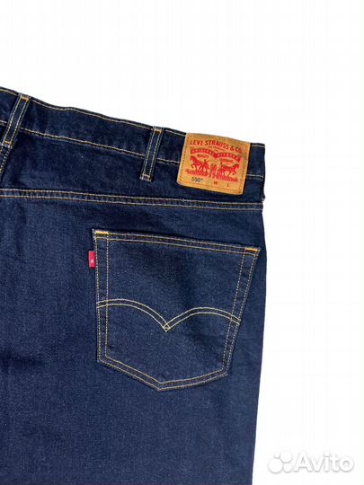 Levis Levi's 550 джинсы сырой деним