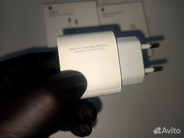 Зарядное устройство iPhone 20w+ шнур объявление продам