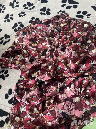 Халат шелковый