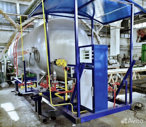 Агзс модульная 10 кубов