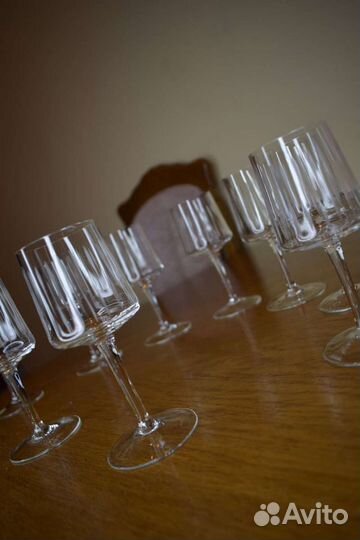 Фужеры старая богемия Чехословакия