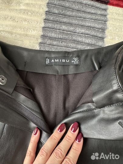 Шорты женские экокожа