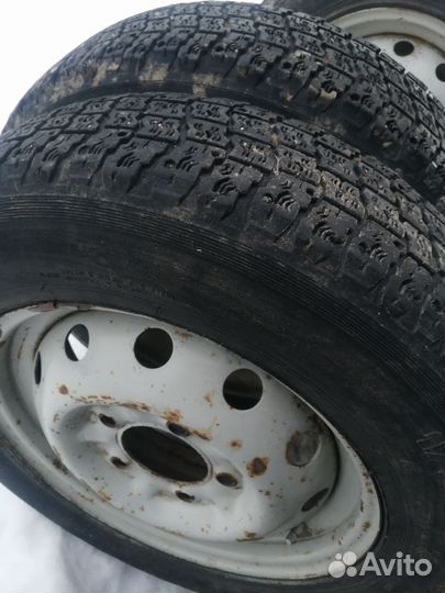 Колеса на дисках в сборе для нивы комплект б/у