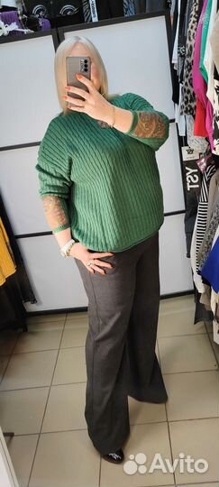 Джемпер женский хлопок 50/56 Корея