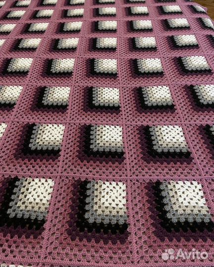 Плед ручной работы