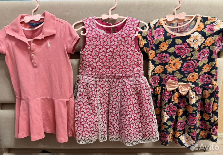 Детская одежда пакетом для девочки 92 98