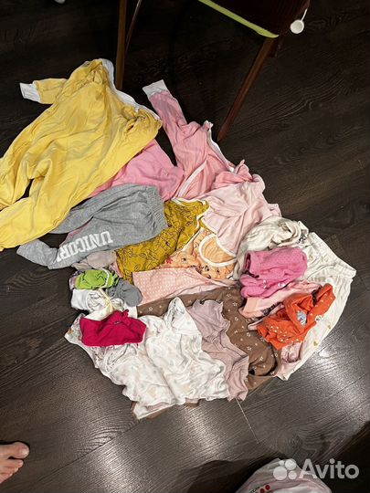 Вещи пакетом на девочку 1 год